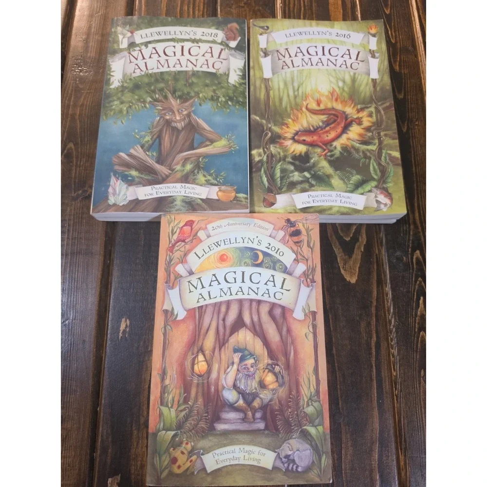 Llewellyns 2010,2018,2016 Magical Almanac: Practical Magic‎ for Everyday Living